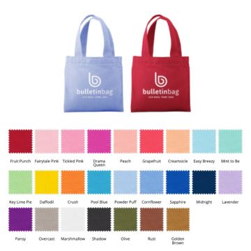 Colored Cotton Gift Bag